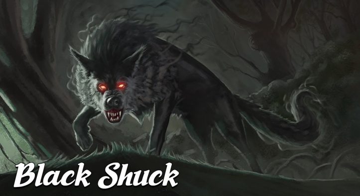 The Black Shuck: England’s Ghostly Black Dog Legend