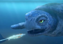 The Giant Turtle of Lake Toba